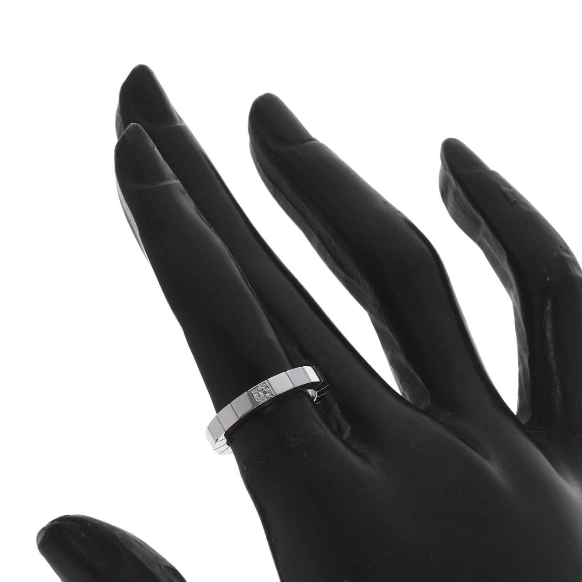 Cartier Cartier Lanier 1P Diamond #48 Ring in 18K White Gold for Women Size ONE SIZE - 6 Thumbnail