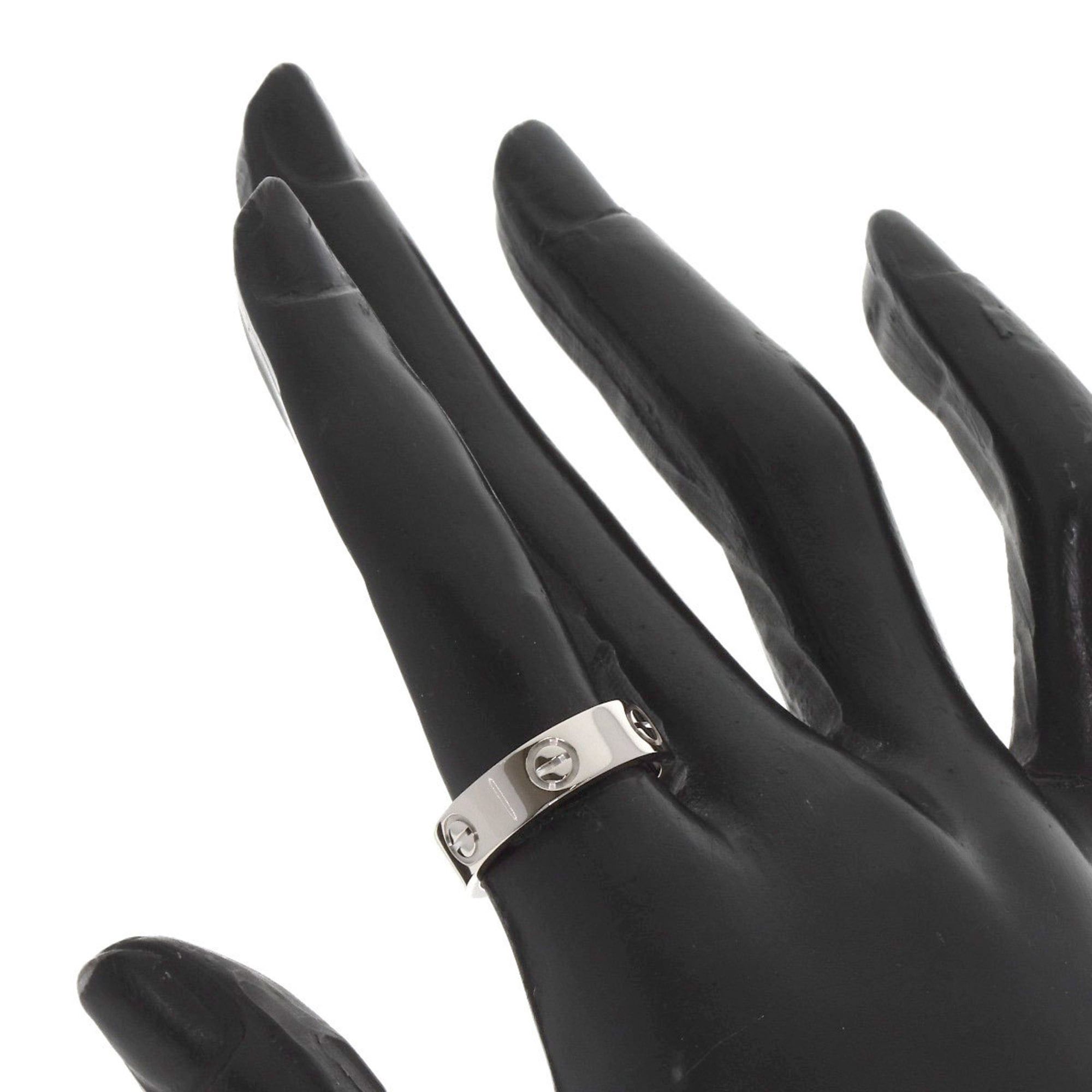 Cartier Cartier Love Ring #52 18K White Gold Women's Size ONE SIZE - 6 Thumbnail