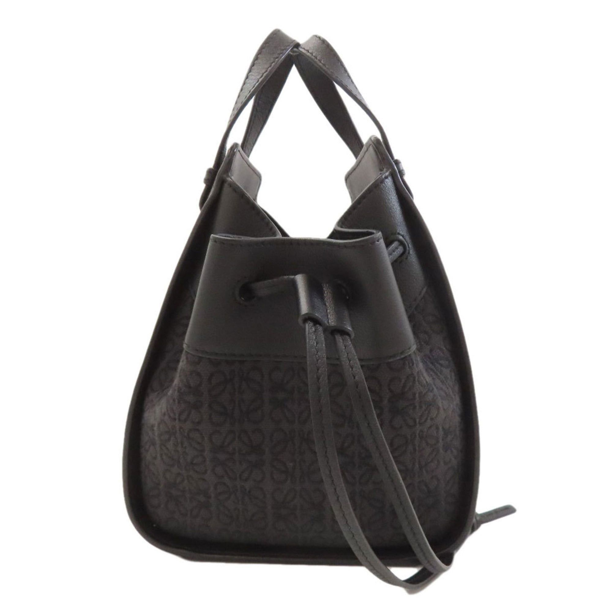 Loewe LOEWE Hammock Mini 2-Way Handbag in Calfskin/Canvas for Women Size ONE SIZE - 3 Thumbnail