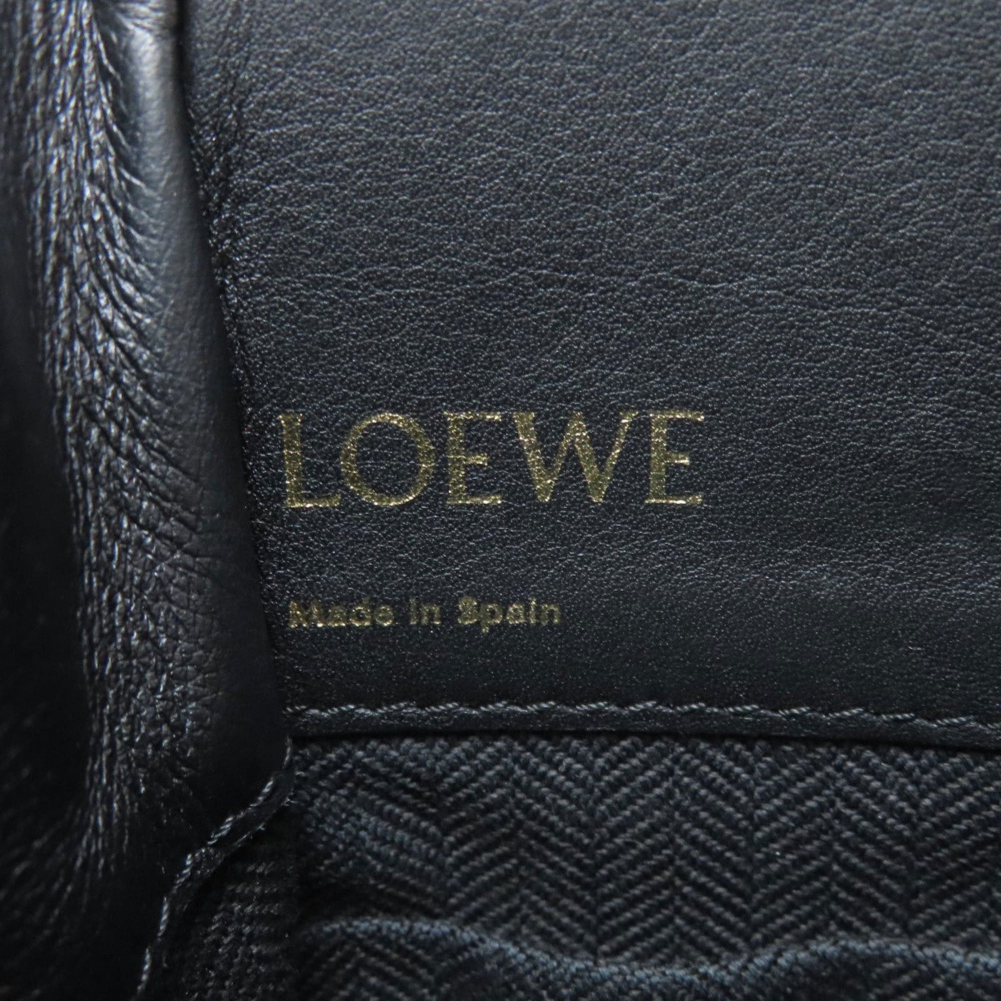 Loewe LOEWE Hammock Mini 2-Way Handbag in Calfskin/Canvas for Women Size ONE SIZE - 6 Thumbnail