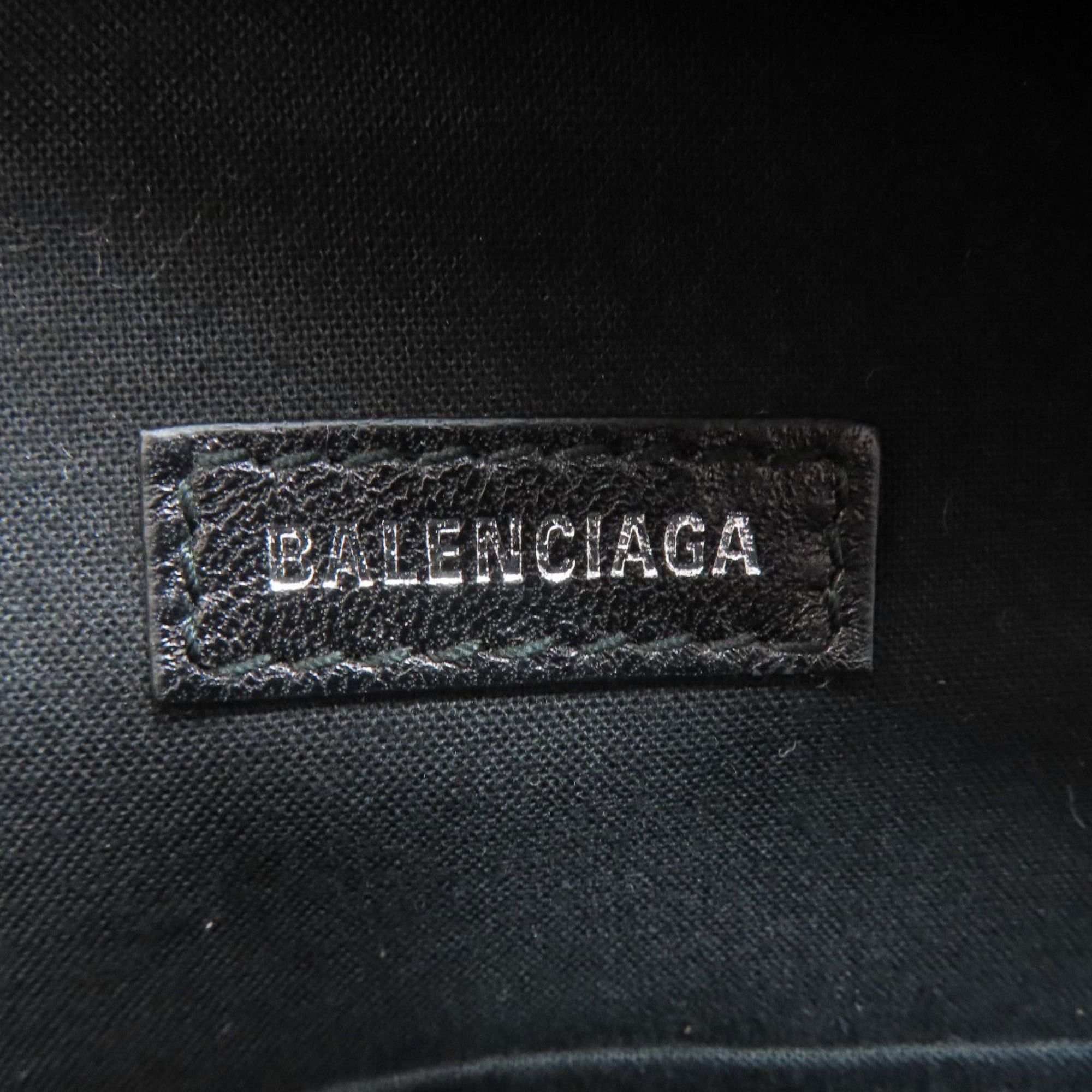 Balenciaga Balenciaga 680026 B Logo Backpack/Daypack in Calfskin, Women's Size ONE SIZE - 6 Thumbnail