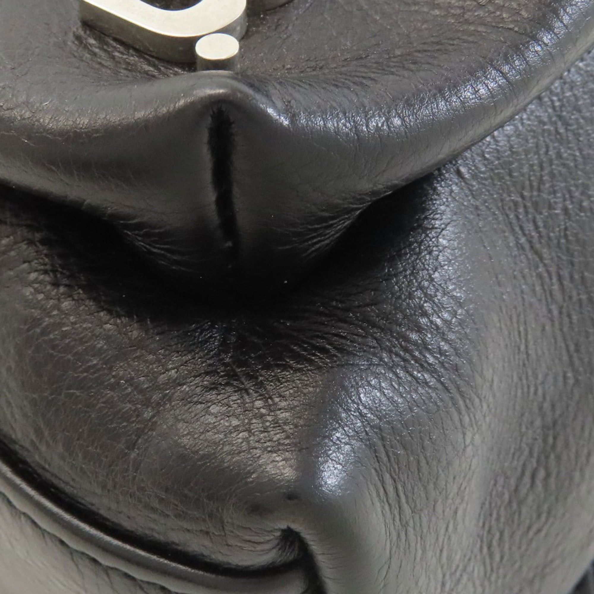 Balenciaga Balenciaga 680026 B Logo Backpack/Daypack in Calfskin, Women's Size ONE SIZE - 16 Thumbnail