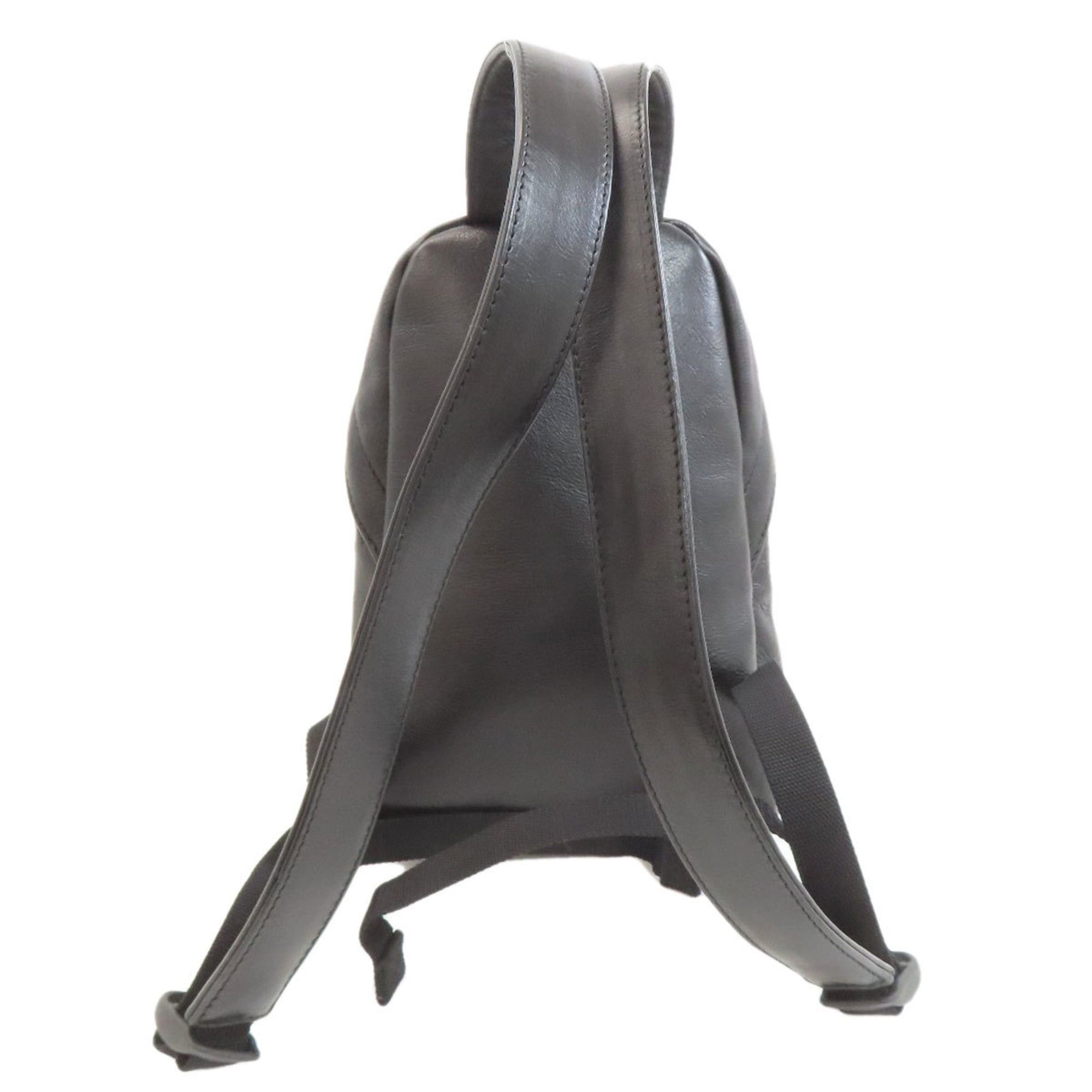 Balenciaga Balenciaga 680026 B Logo Backpack/Daypack in Calfskin, Women's Size ONE SIZE - 2 Thumbnail