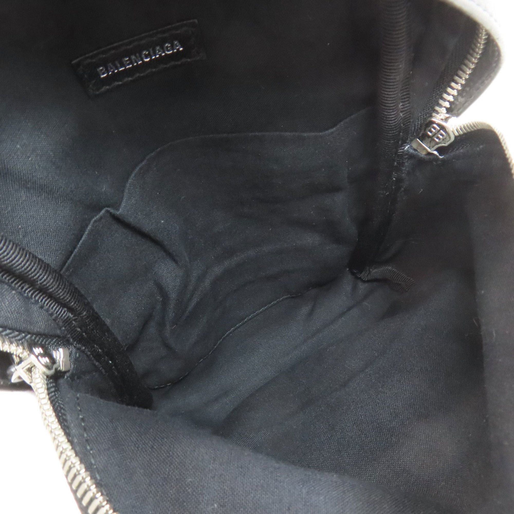 Balenciaga Balenciaga 680026 B Logo Backpack/Daypack in Calfskin, Women's Size ONE SIZE - 5 Thumbnail