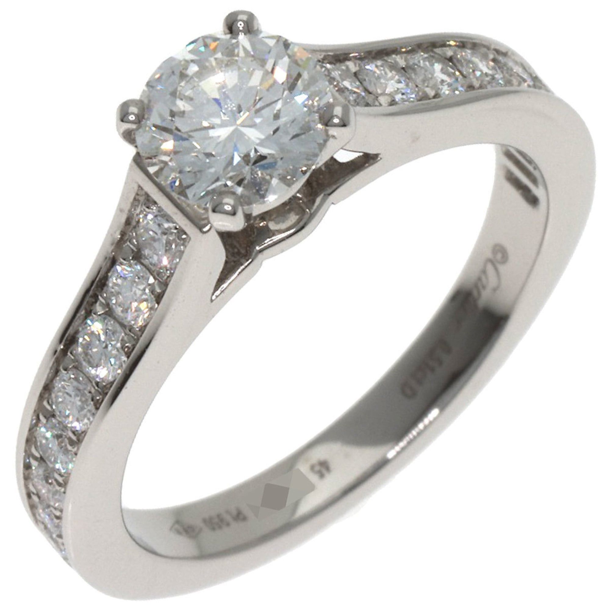 Cartier Cartier Solitaire Diamond #45 Ring in Platinum PT950 for Women Size ONE SIZE - 2 Thumbnail