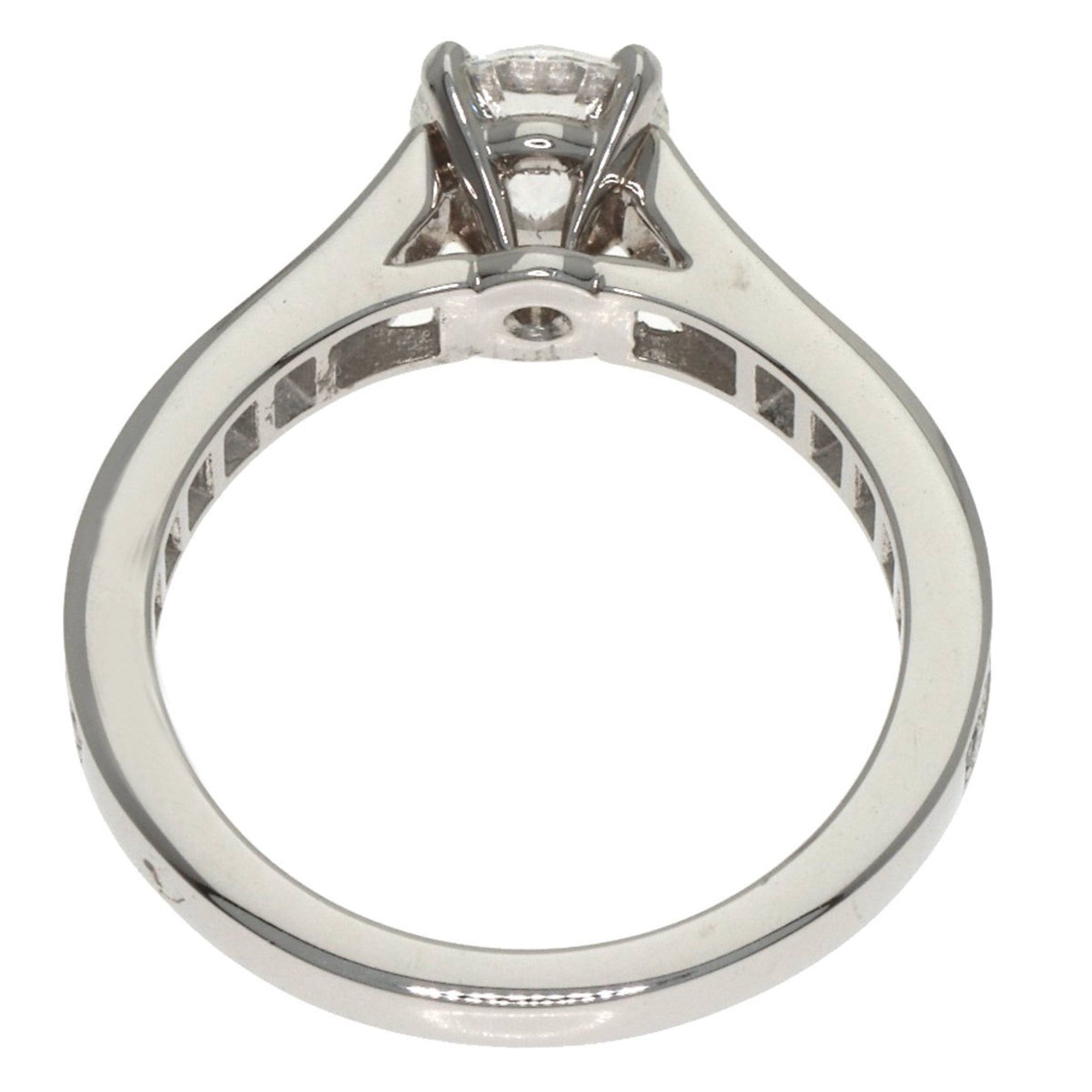 Cartier Cartier Solitaire Diamond #45 Ring in Platinum PT950 for Women Size ONE SIZE - 4 Thumbnail