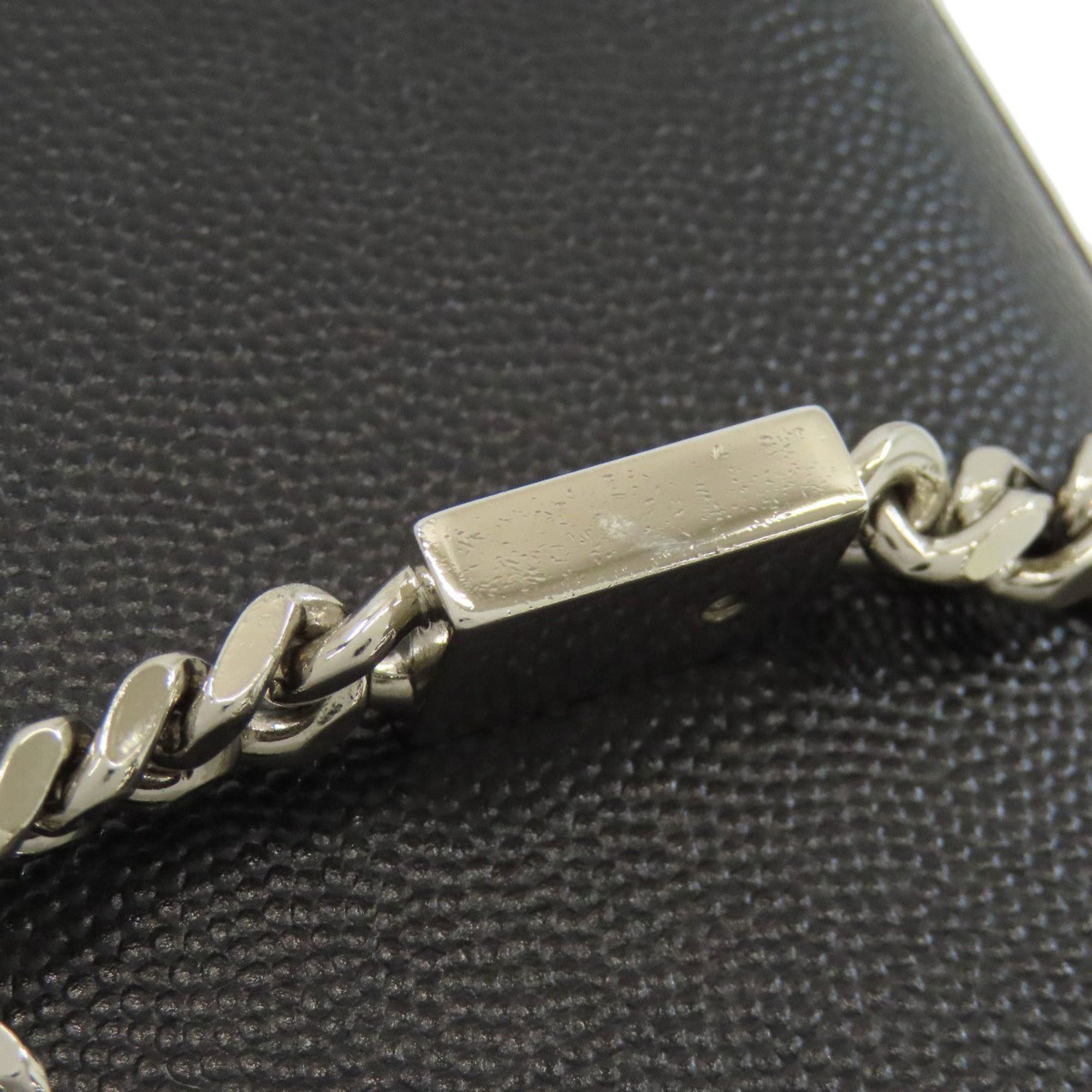 Saint Laurent Paris Saint Laurent Cassandra Shoulder Bag in Calfskin for Women SAINT LAURENT Size ONE SIZE - 18 Thumbnail