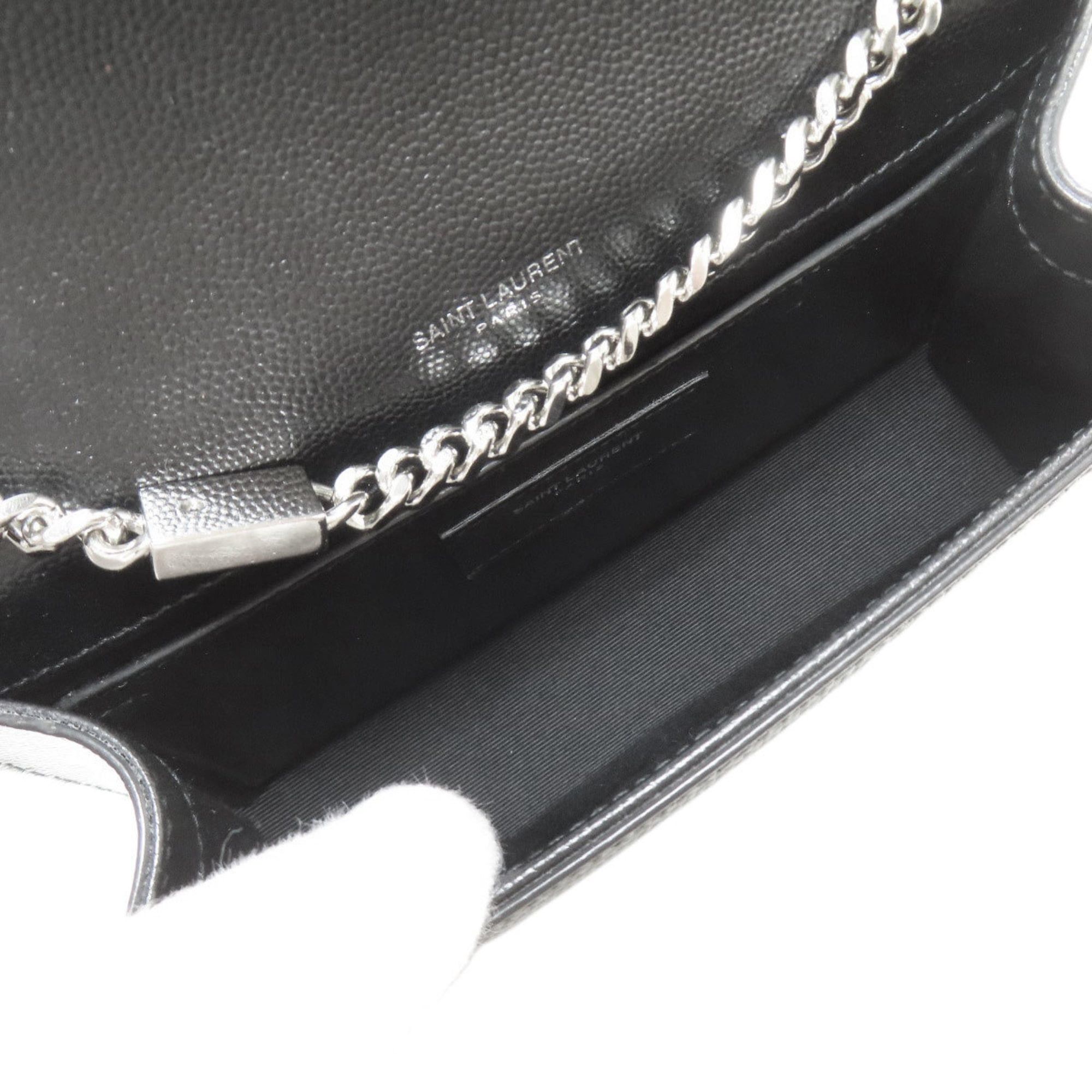 Saint Laurent Paris Saint Laurent Cassandra Shoulder Bag in Calfskin for Women SAINT LAURENT Size ONE SIZE - 5 Thumbnail