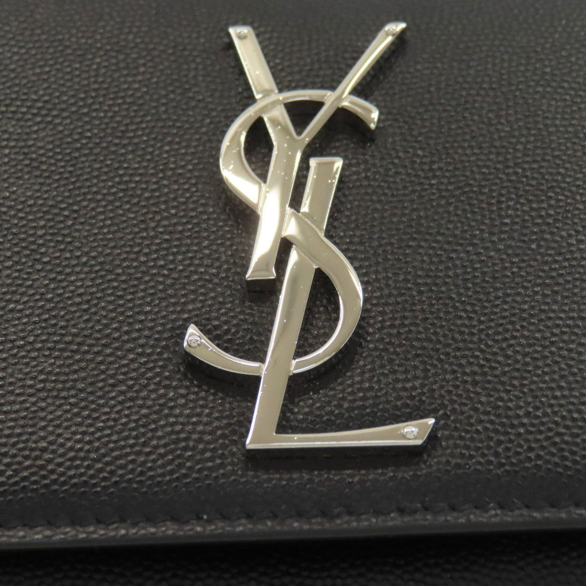 Saint Laurent Paris Saint Laurent Cassandra Shoulder Bag in Calfskin for Women SAINT LAURENT Size ONE SIZE - 16 Thumbnail