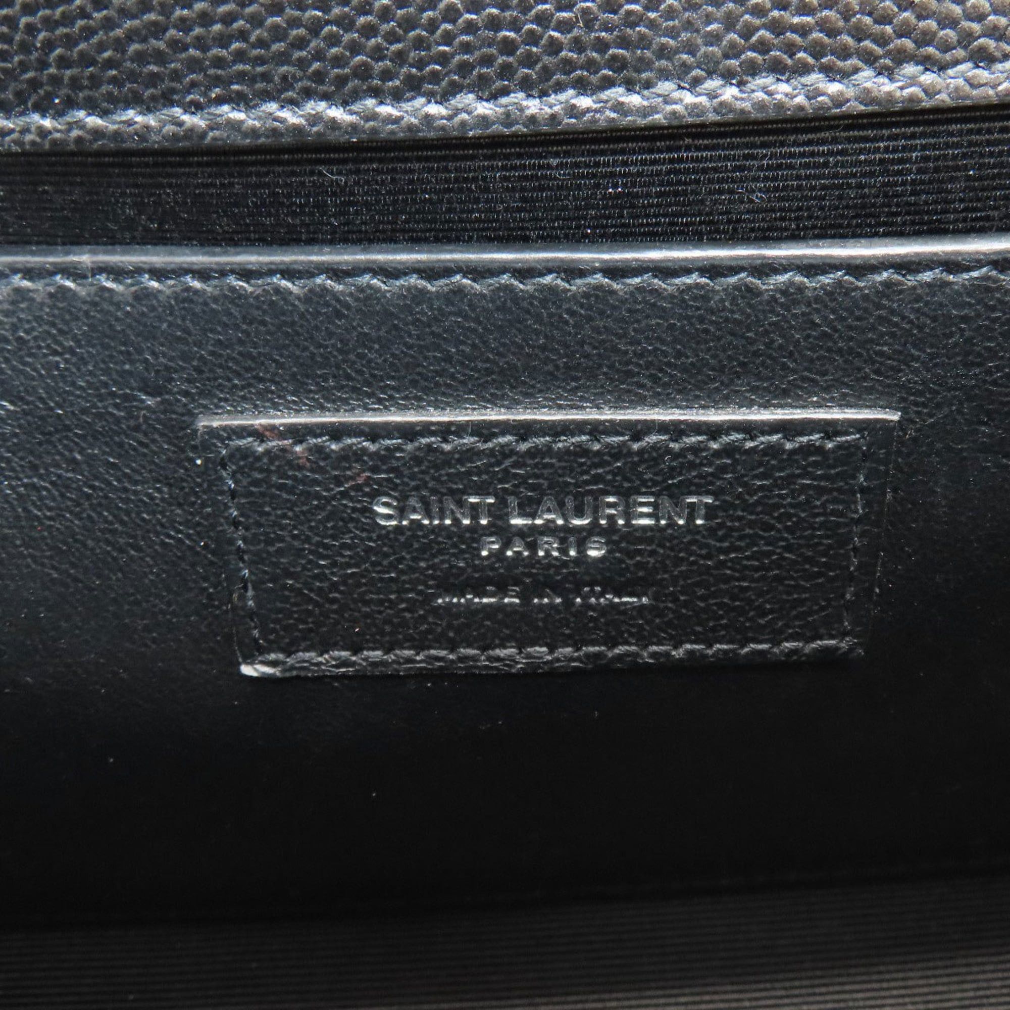 Saint Laurent Paris Saint Laurent Cassandra Shoulder Bag in Calfskin for Women SAINT LAURENT Size ONE SIZE - 7 Thumbnail