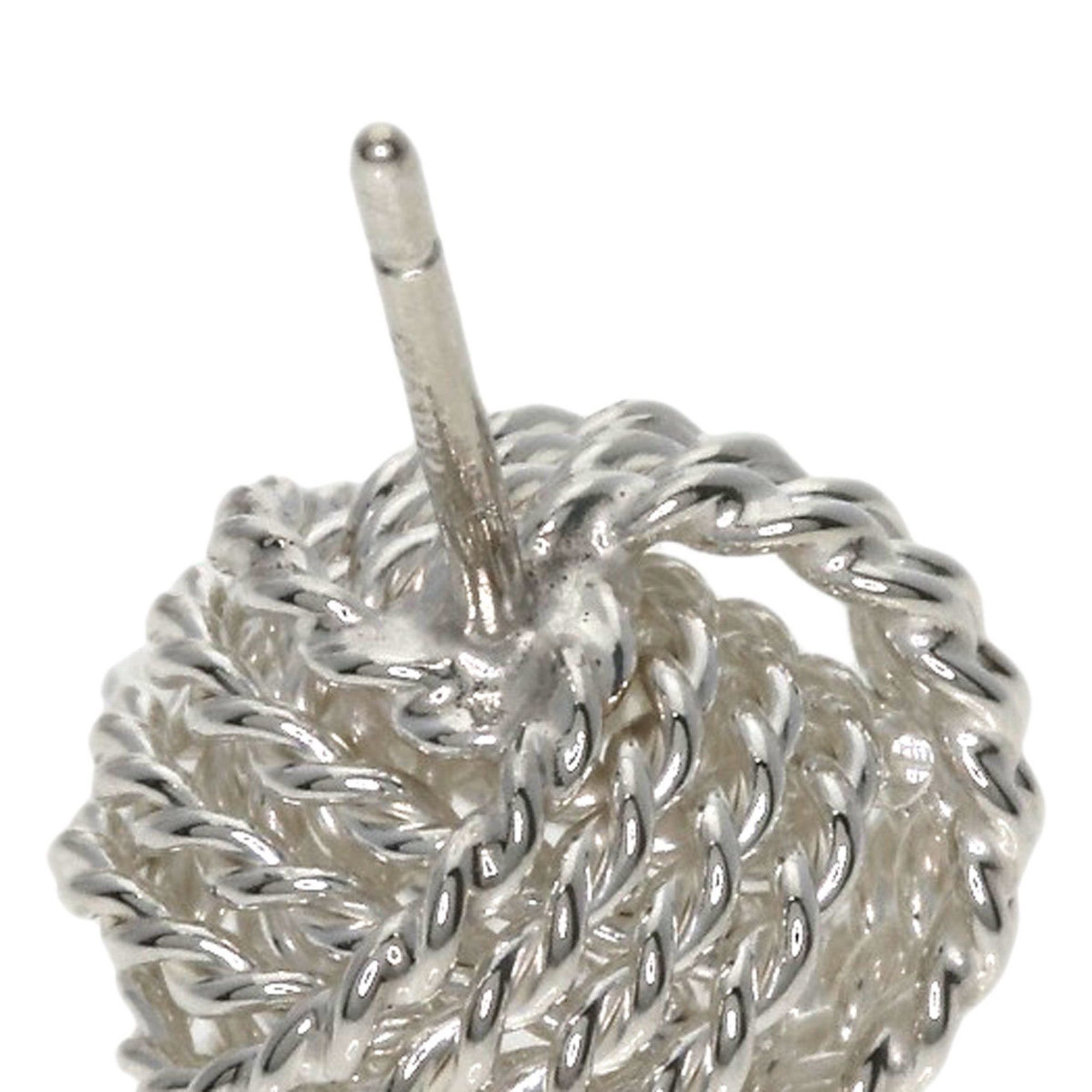 Tiffany & Co. Tiffany & Co. mesh ball earrings in silver for women. Size ONE SIZE - 7 Thumbnail