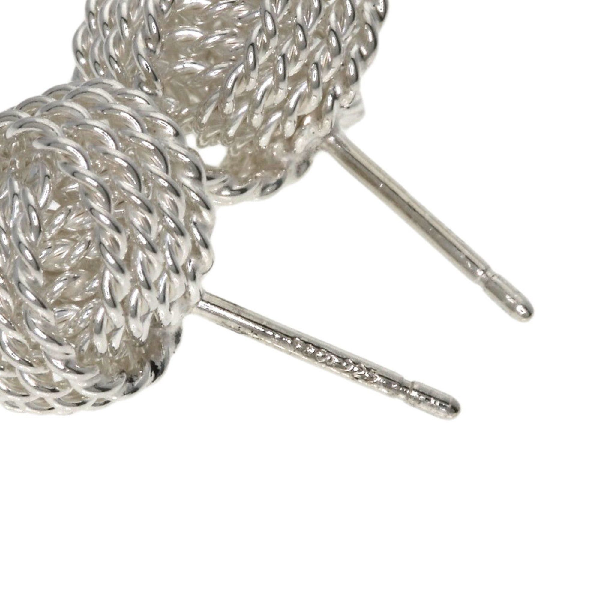 Tiffany & Co. Tiffany & Co. mesh ball earrings in silver for women. Size ONE SIZE - 3 Thumbnail