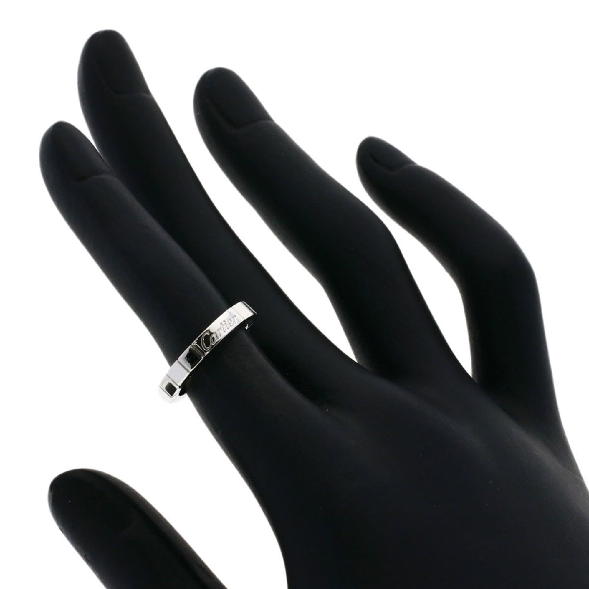 Cartier Cartier Lanier #46 Ring, 18K White Gold, Women's, CARTIER Size ONE SIZE - 5 Thumbnail
