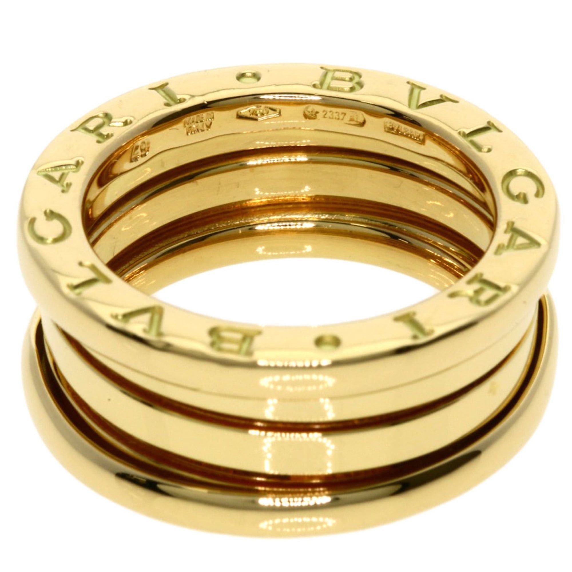 Bvlgari BVLGARI B-zero1 2-Band #49 Ring in 18K Yellow Gold for Women Size ONE SIZE - 4 Thumbnail