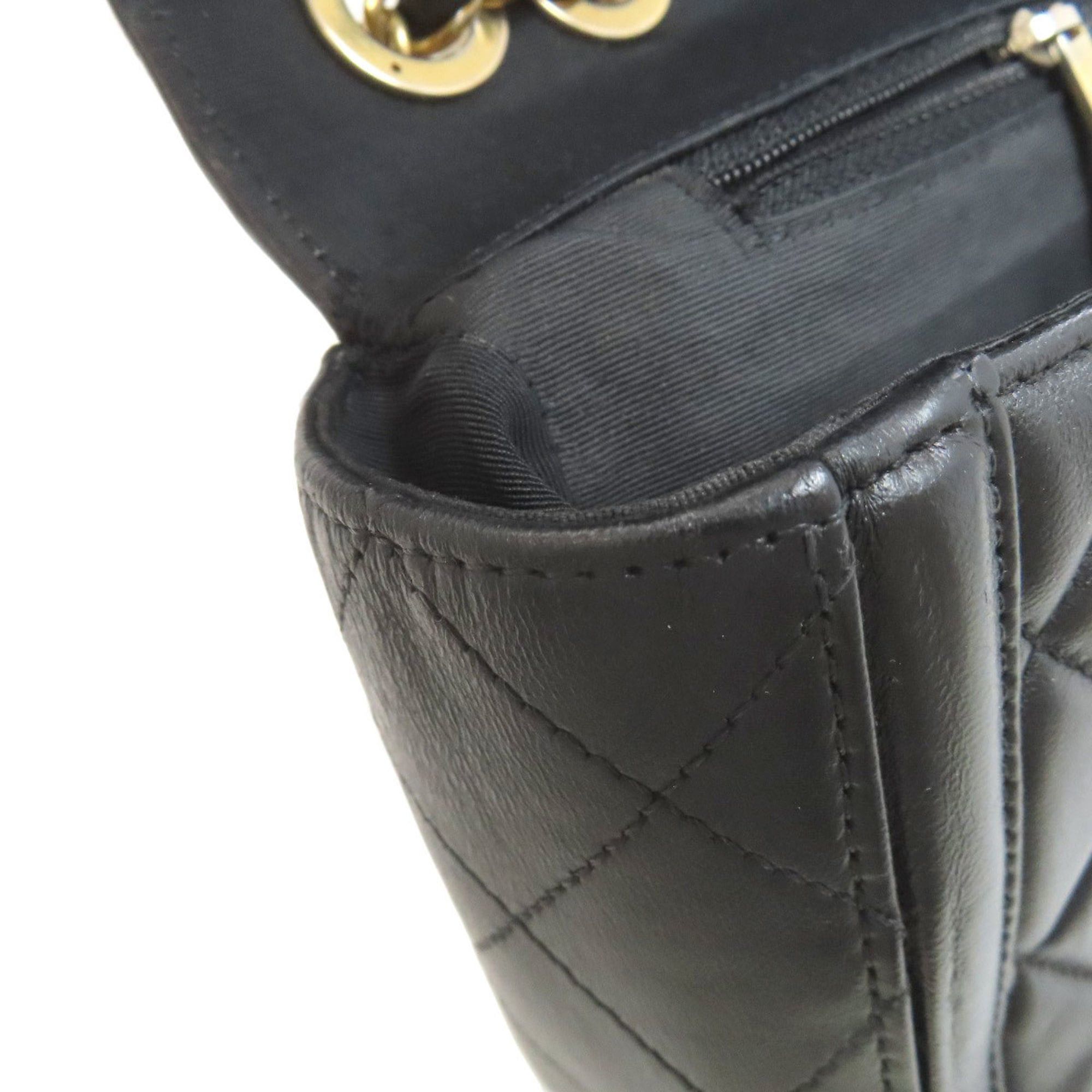 Chanel CHANEL Chain Shoulder Bag, Matelasse, Gold Hardware, Lambskin, Women's, Size ONE SIZE - 13 Thumbnail