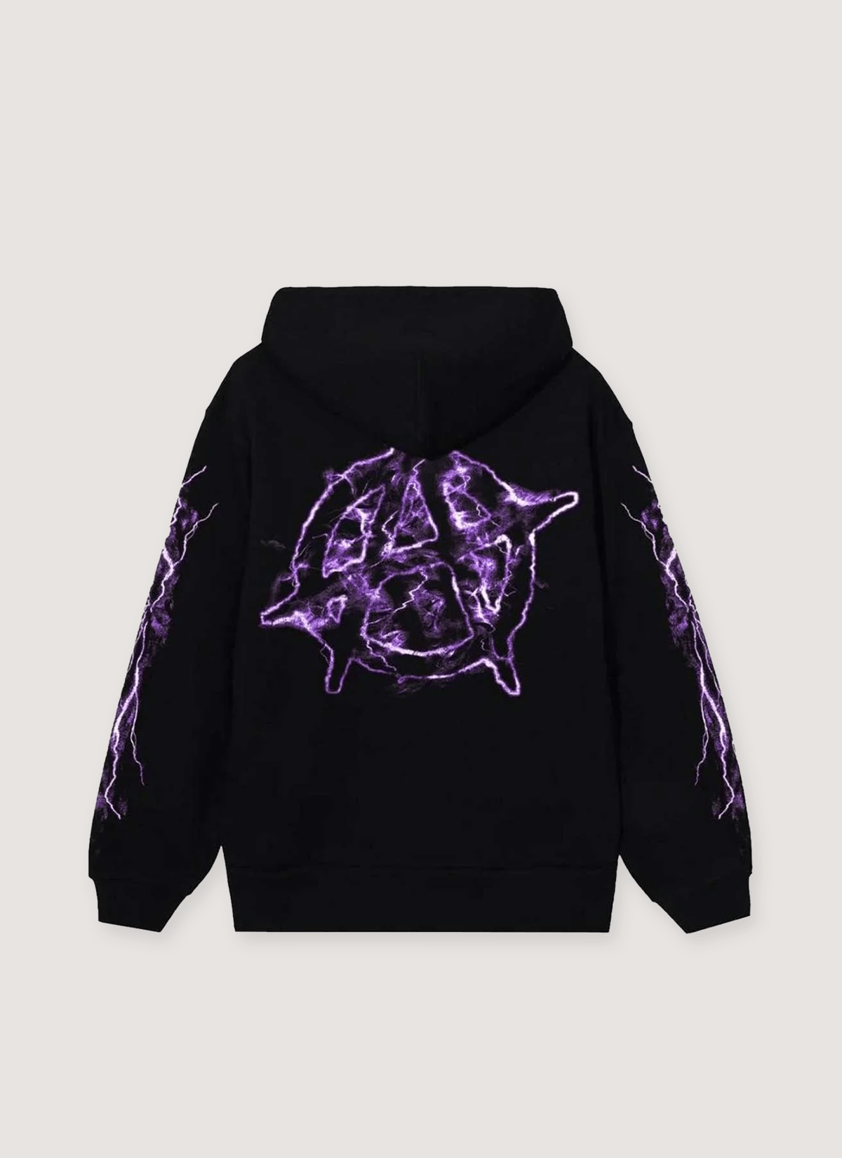 Revenge Purple Lightning Sweatshirt Black Size US M / EU 48-50 / 2 - 2 Thumbnail