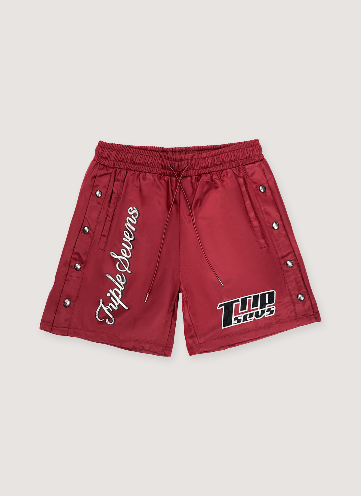 TRIPLE SEVENS Nylon Button Shorts Size US 36 / EU 52 - 3 Thumbnail