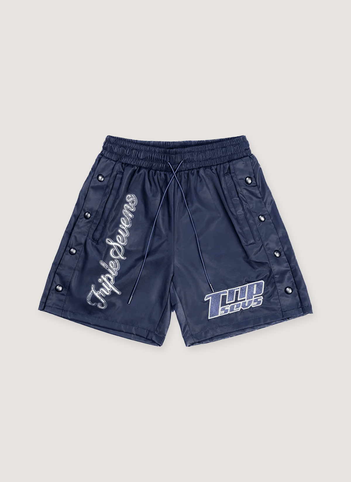 TRIPLE SEVENS Nylon Button Shorts Size US 32 / EU 48 - 2 Thumbnail