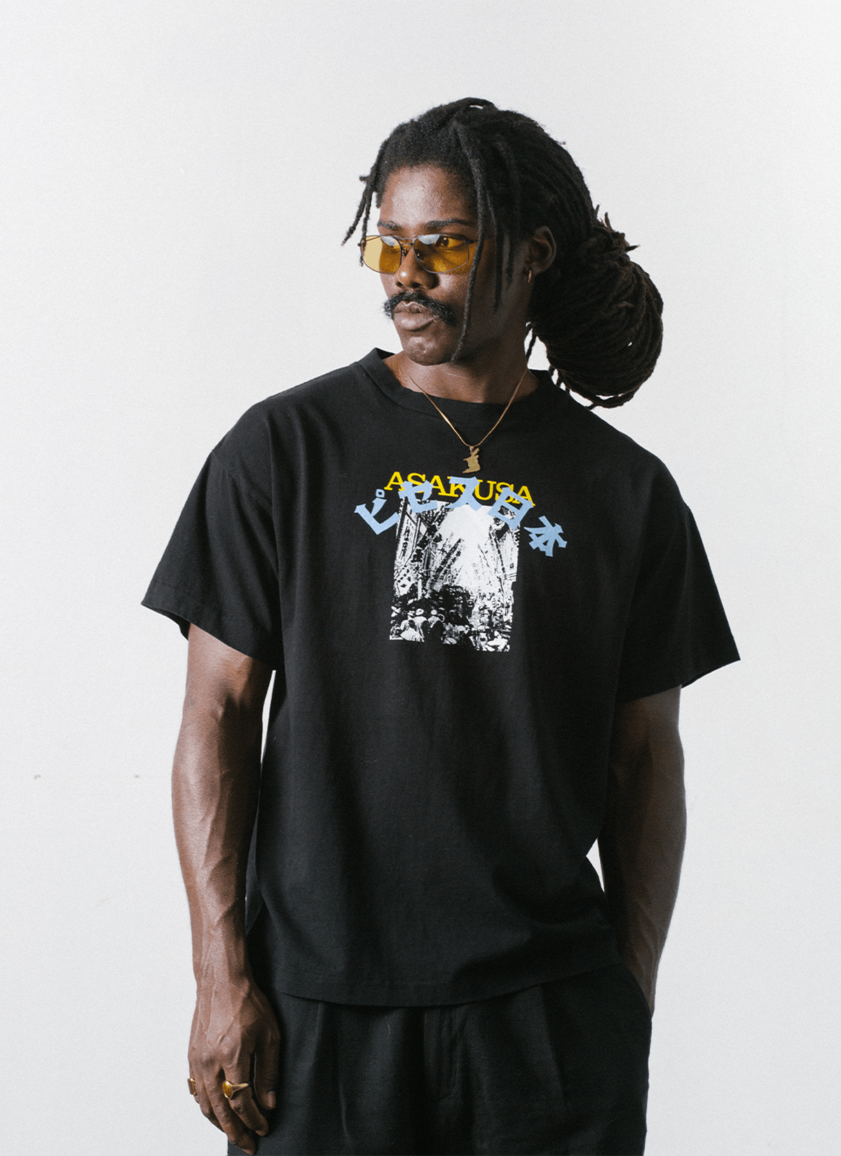 Other Pieces Post Card Tee Black Size US XS / EU 42 / 0 - 3 Thumbnail