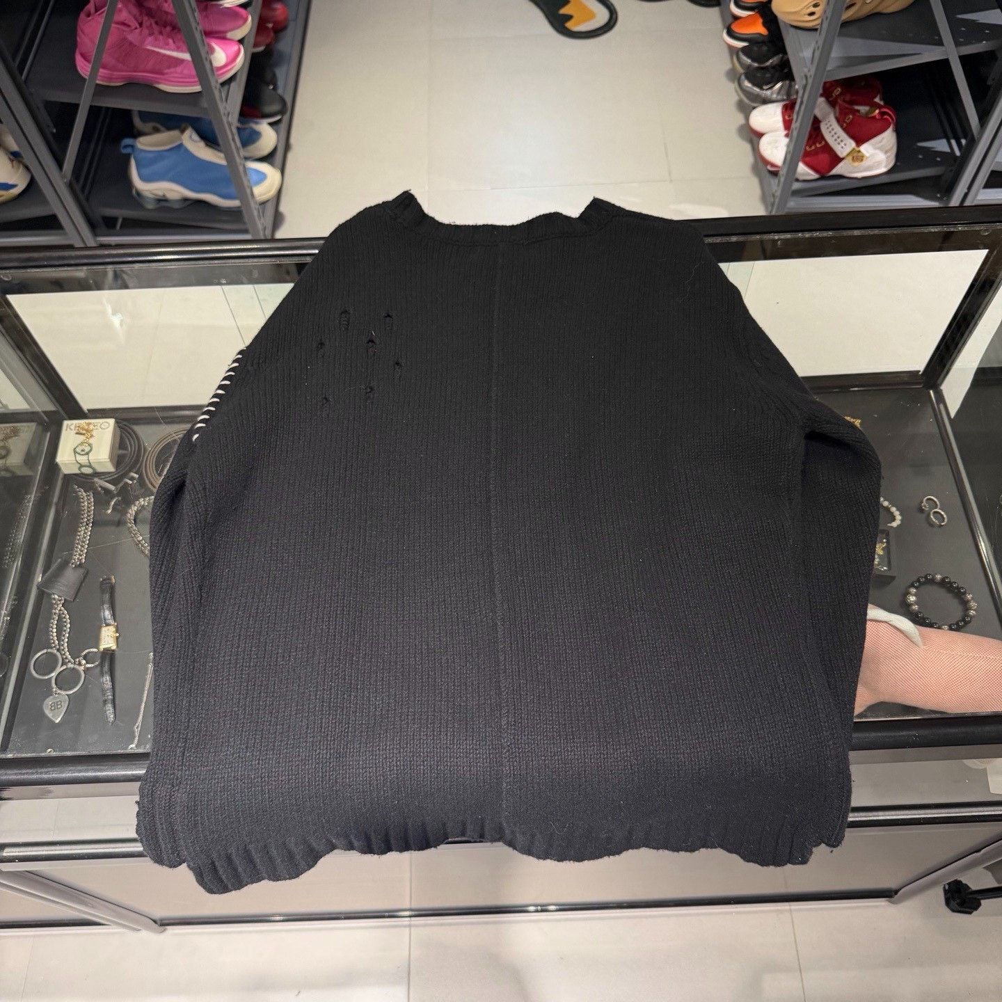 Ambush Design AMBUSH Asymmetric Hole Side Slit Knit Size L / US 10 / IT 46 - 2 Thumbnail