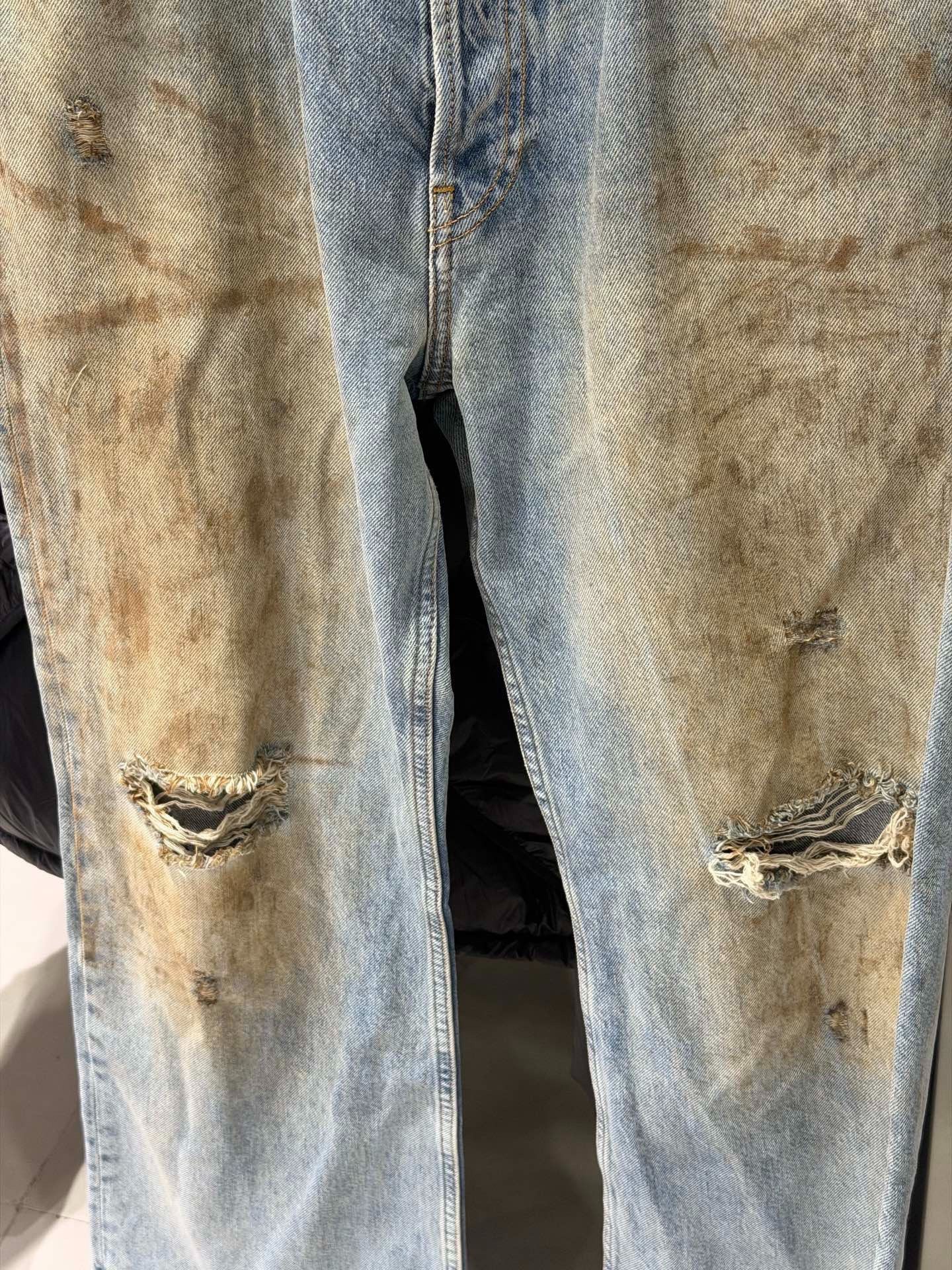Acne Studios ACNE STUDIOS Vintage Distressed Cotton Jeans Size US 32 / EU 48 - 3 Thumbnail