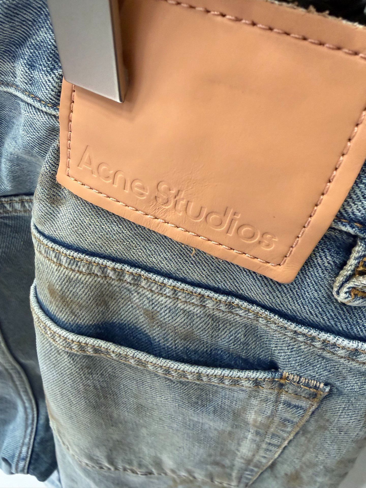 Acne Studios ACNE STUDIOS Vintage Distressed Cotton Jeans Size US 32 / EU 48 - 4 Thumbnail