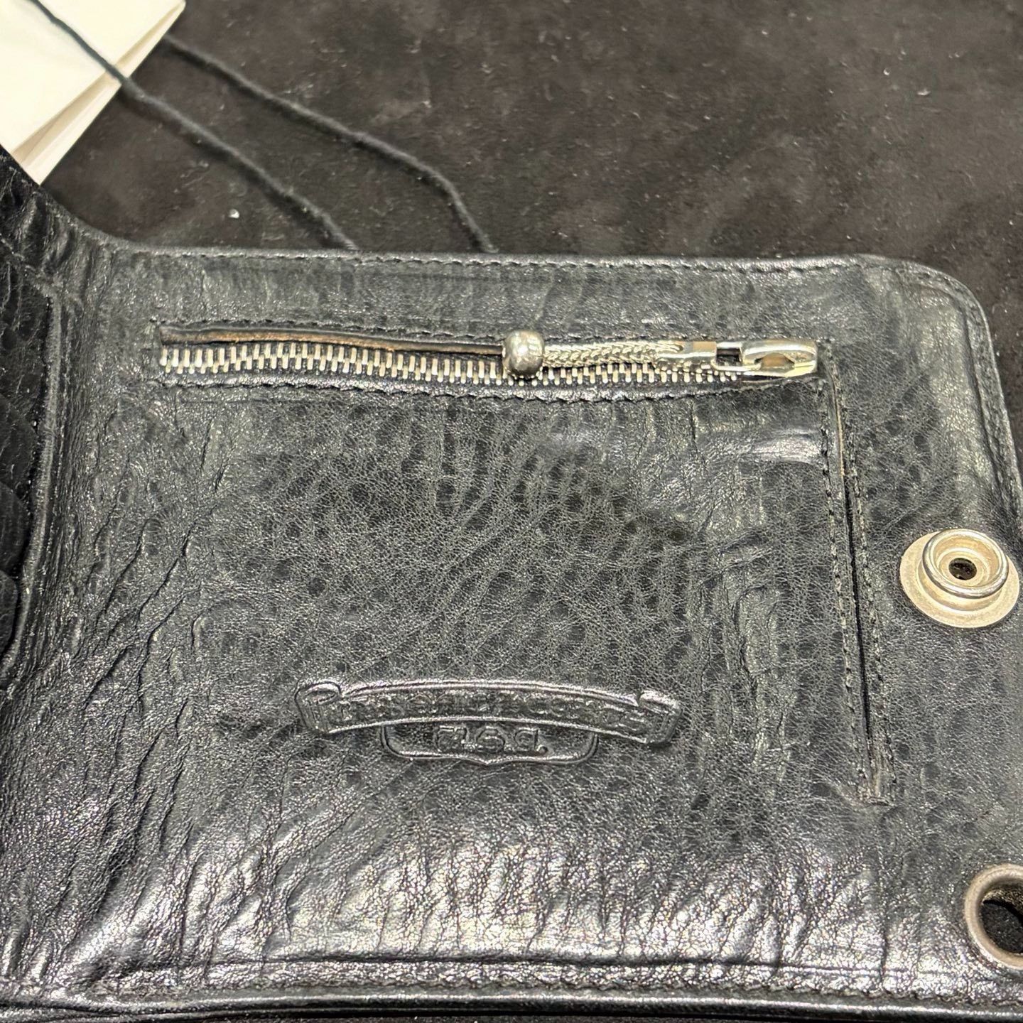 Chrome Hearts Chrome Hearts CH Cross Leather Wallet Size ONE SIZE - 5 Thumbnail