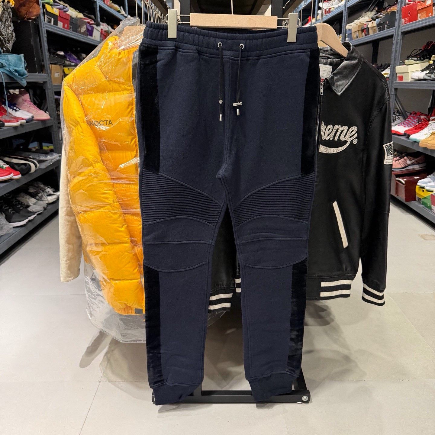 Balmain Balmain Main Line Moto Track Pants Size US 28 / EU 44 - 5 Thumbnail