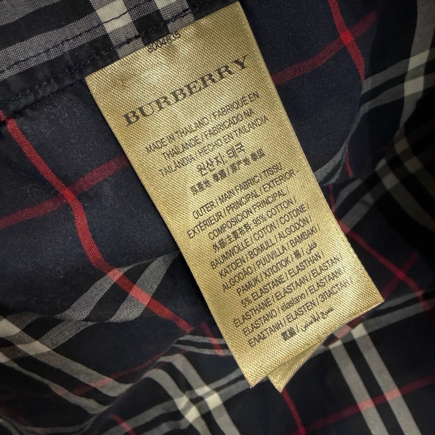 Burberry Burberry Classic Check Shirt Size US XXL / EU 58 / 5 - 3 Thumbnail