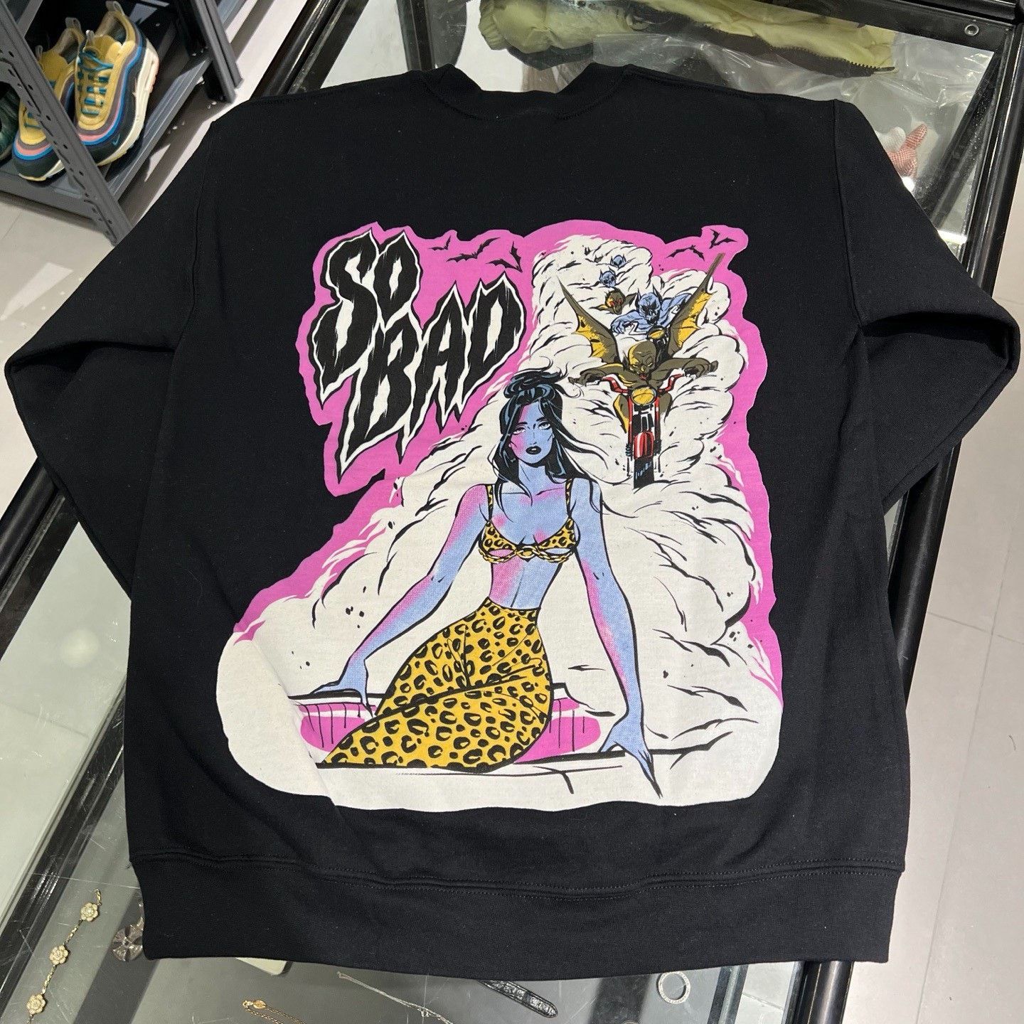 Chrome Hearts Deadly Doll Lost Boy Crewneck Sweatshirt Size US S / EU 44-46 / 1 - 7 Thumbnail