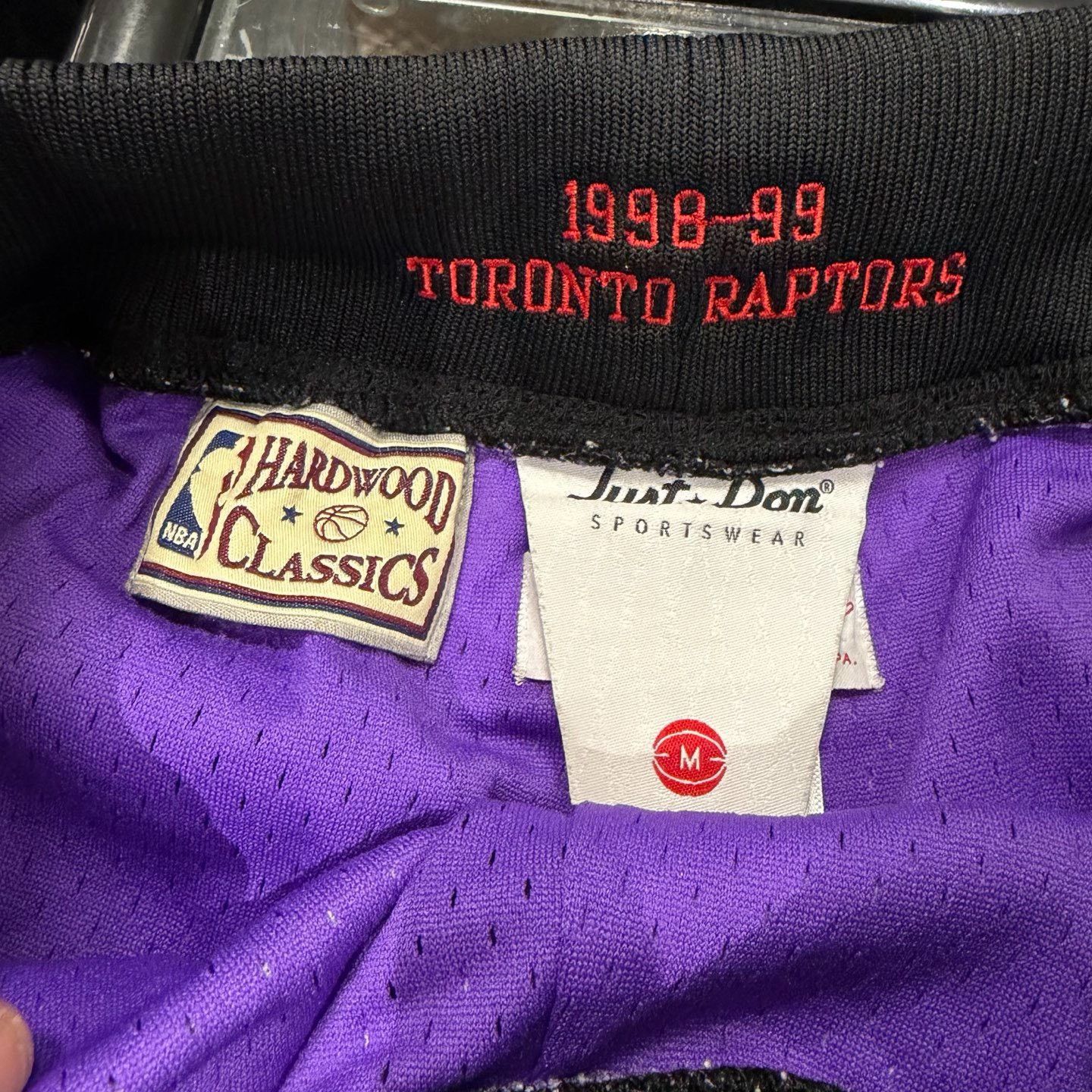 Just Don Just Don x Mitchell & Ness Raptors Shorts Size US 30 / EU 46 - 4 Thumbnail