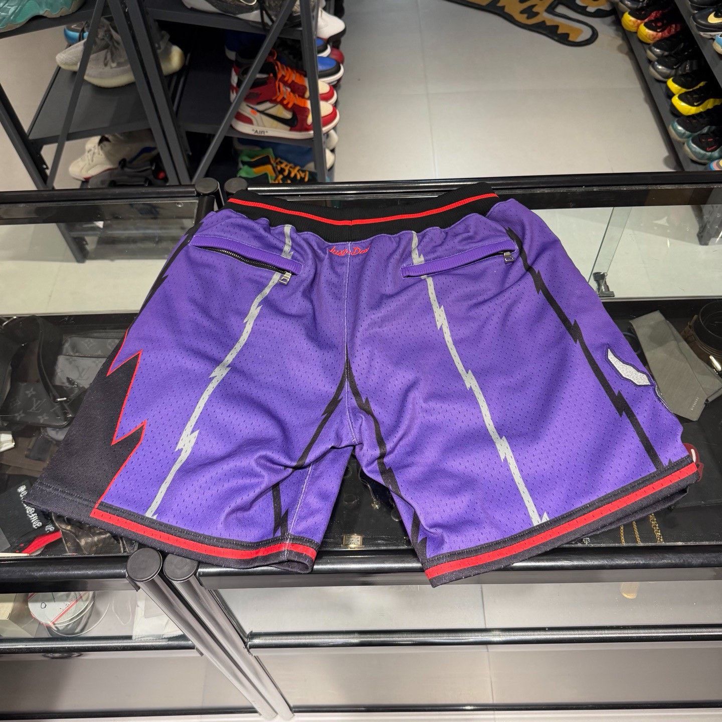 Just Don Just Don x Mitchell & Ness Raptors Shorts Size US 30 / EU 46 - 2 Thumbnail