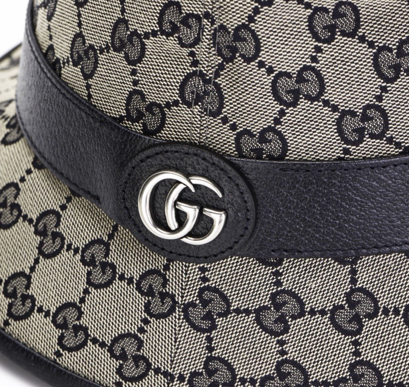 Gucci Gucci Double G Logo Bucket Hat Size ONE SIZE - 3 Thumbnail