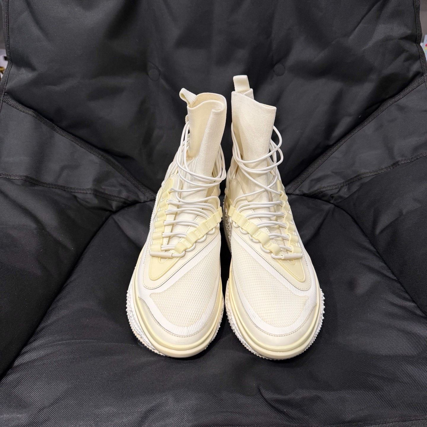 Balmain Balmain Spliced Mesh Leather Casual Shoes Size US 11 / EU 44 - 3 Thumbnail