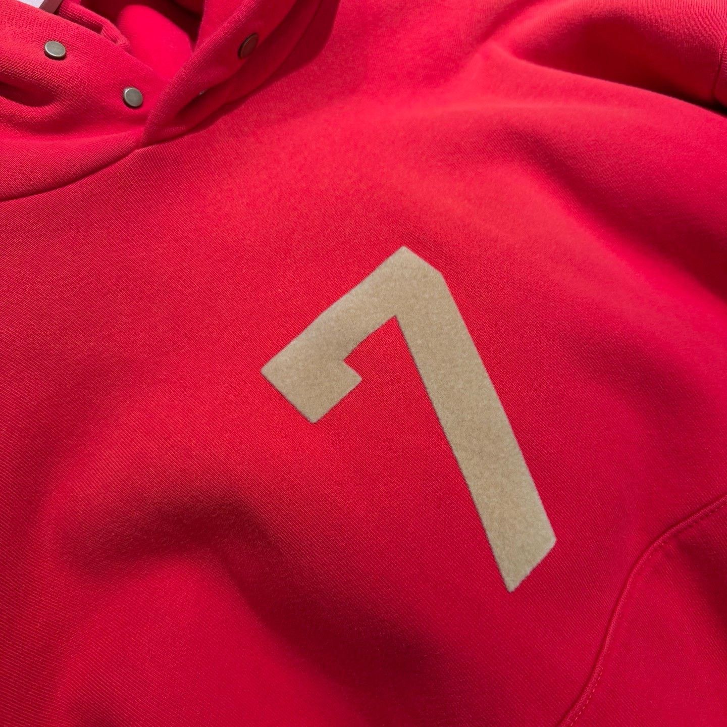 Fear of God Fear of God 7th Season Vintage Red Hoodie Size US XS / EU 42 / 0 - 3 Thumbnail