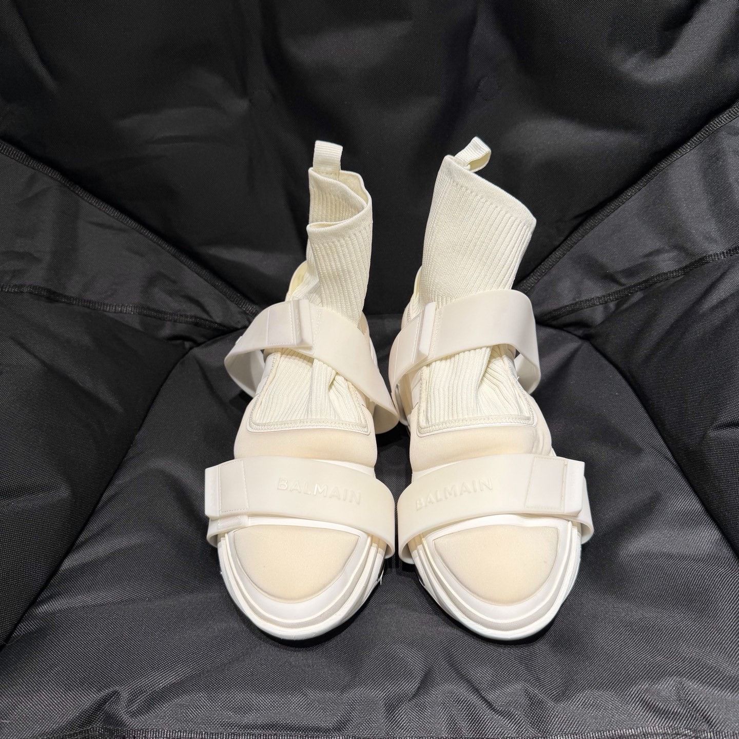 Balmain Balmain White Mid-Calf Casual Shoes Size US 11 / EU 44 - 3 Thumbnail