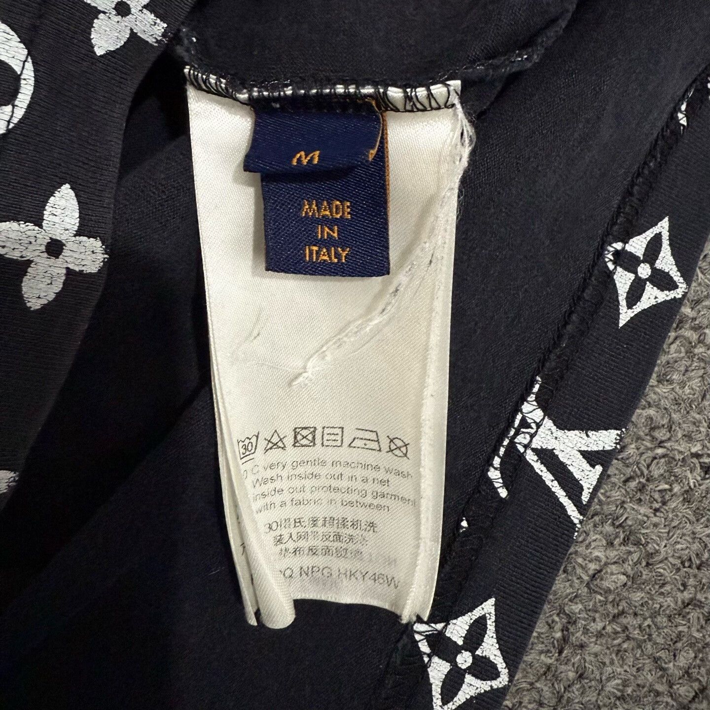 Louis Vuitton Louis Vuitton Gradient Monogram Short-Sleeve Shirt Size US M / EU 48-50 / 2 - 4 Thumbnail