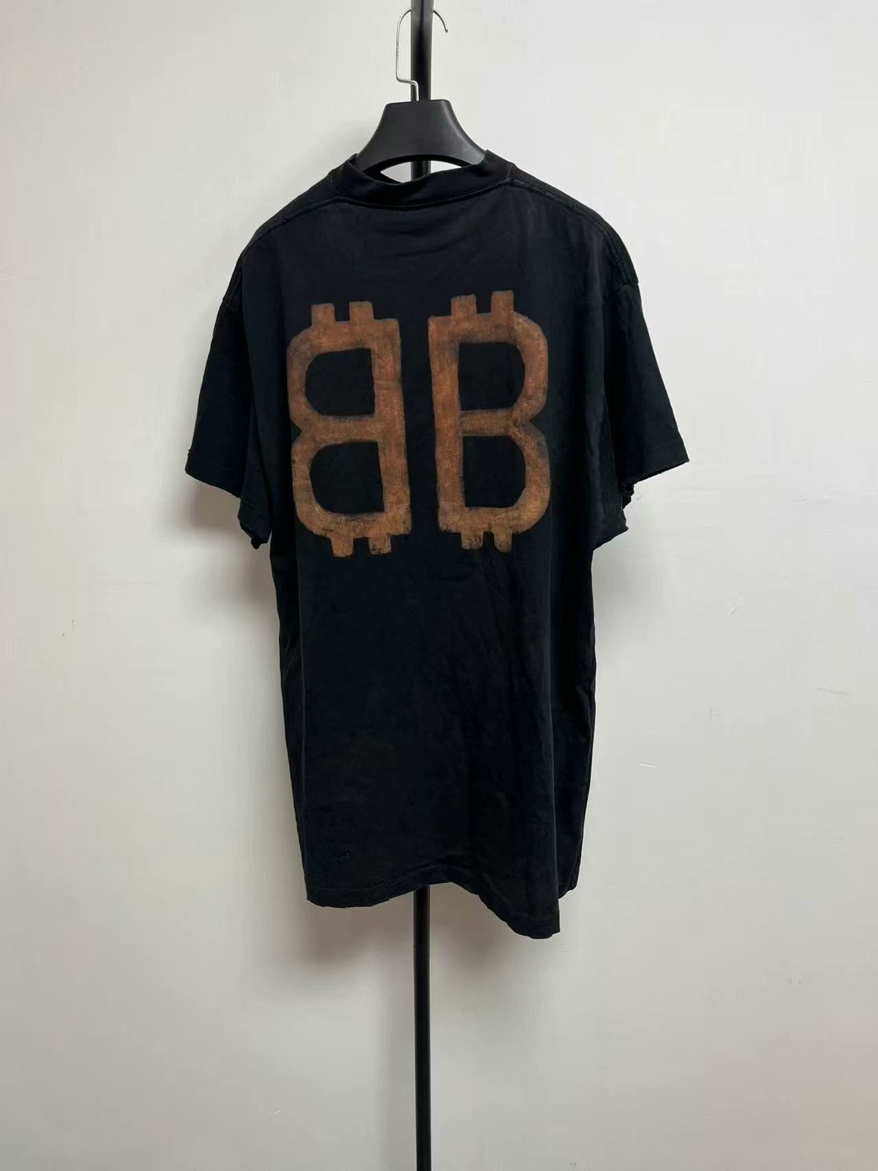 Balenciaga Balenciaga BB Logo Round Neck T-Shirt Size US S / EU 44-46 / 1 - 2 Thumbnail