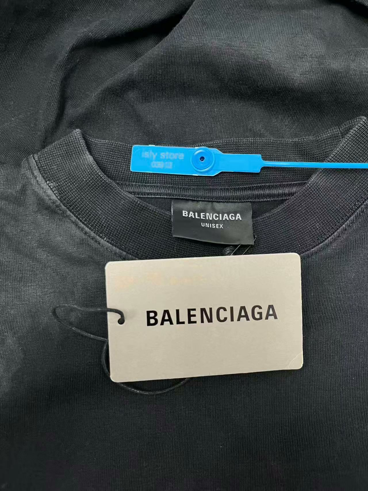 Balenciaga Balenciaga BB Logo Round Neck T-Shirt Size US S / EU 44-46 / 1 - 5 Thumbnail