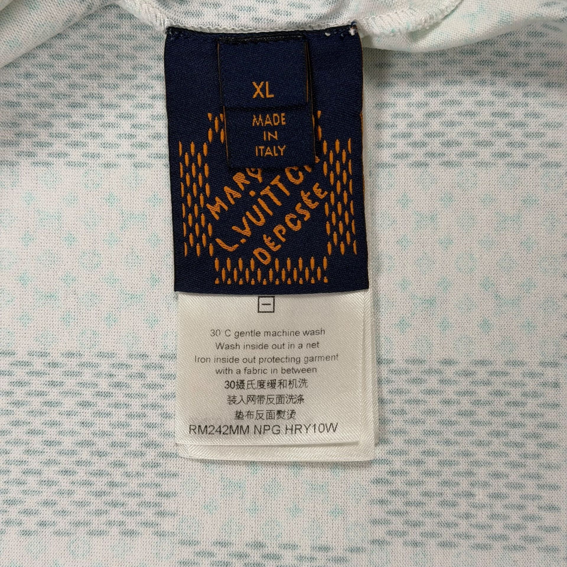Louis Vuitton LV Pharrell Checkered Green T-Shirt Size US XL / EU 56 / 4 - 6 Thumbnail
