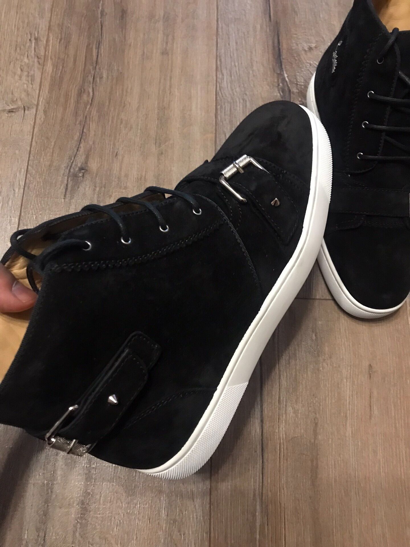 Christian Louboutin Christian Louboutin High-Top Suede Casual Shoes Size US 9 / EU 42 - 4 Thumbnail