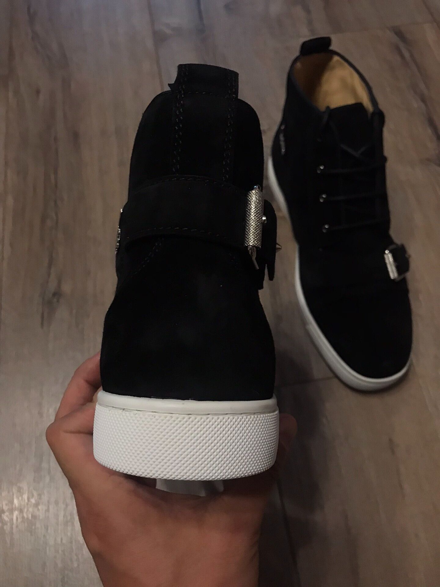 Christian Louboutin Christian Louboutin High-Top Suede Casual Shoes Size US 9 / EU 42 - 3 Thumbnail