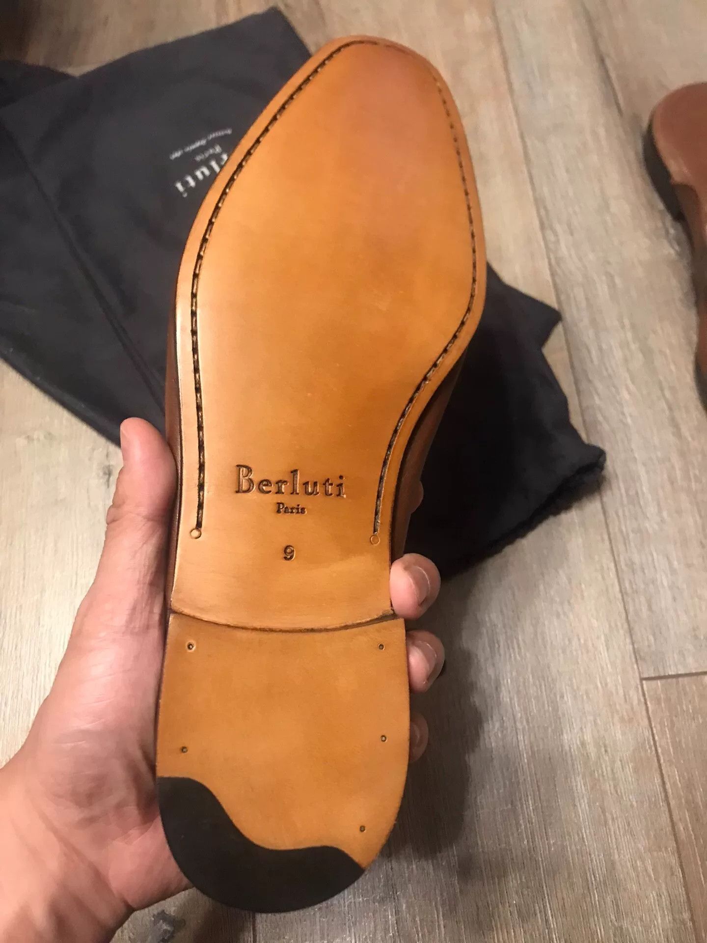 Berluti Berluti Brown Leather Mules Size US 10 / EU 43 - 4 Thumbnail