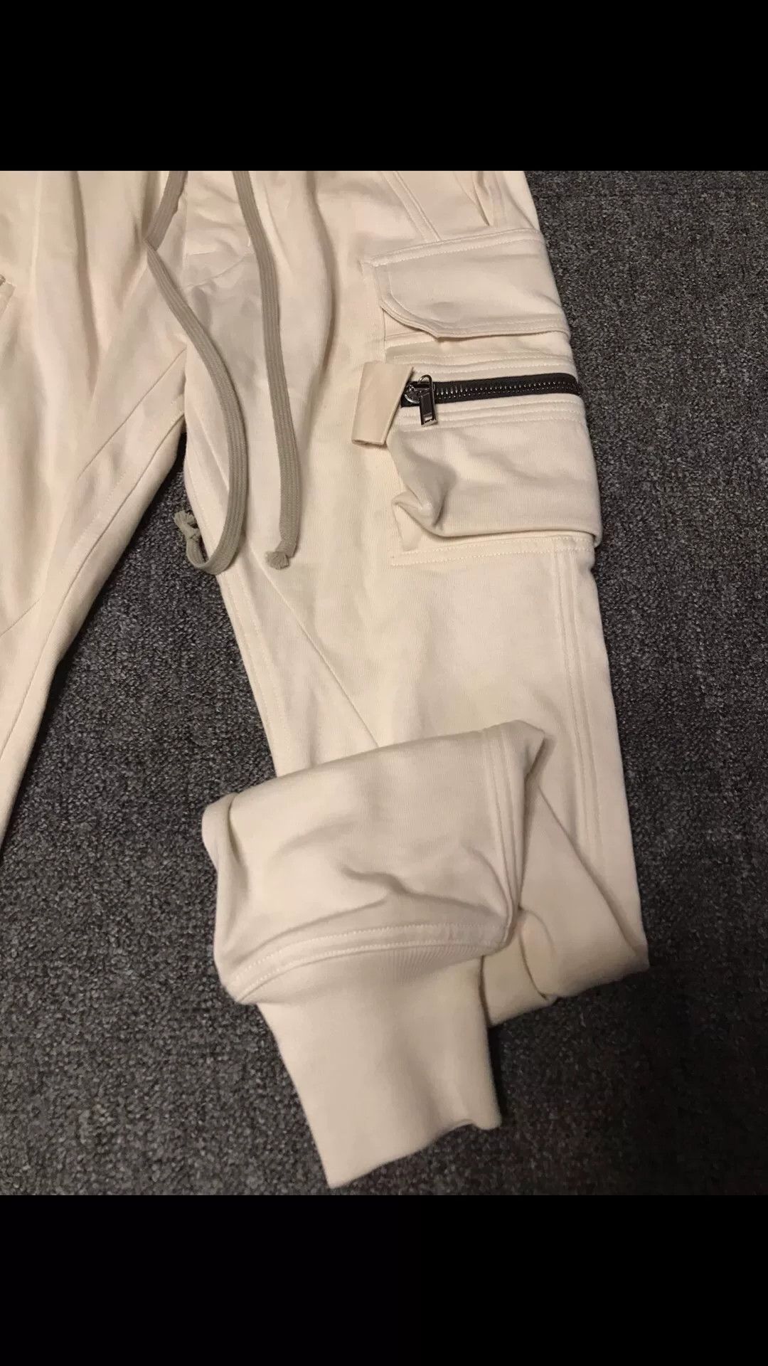Rick Owens Rick Owens White Cargo Casual Pants Size US 30 / EU 46 - 2 Thumbnail