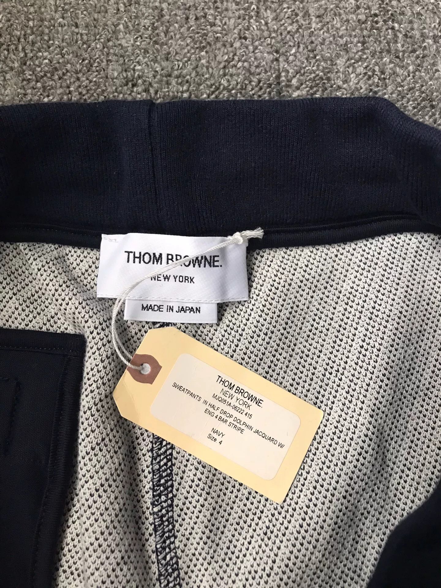 Thom Browne Thom Browne Dolphin Print Casual Pants Size US 27 - 5 Thumbnail