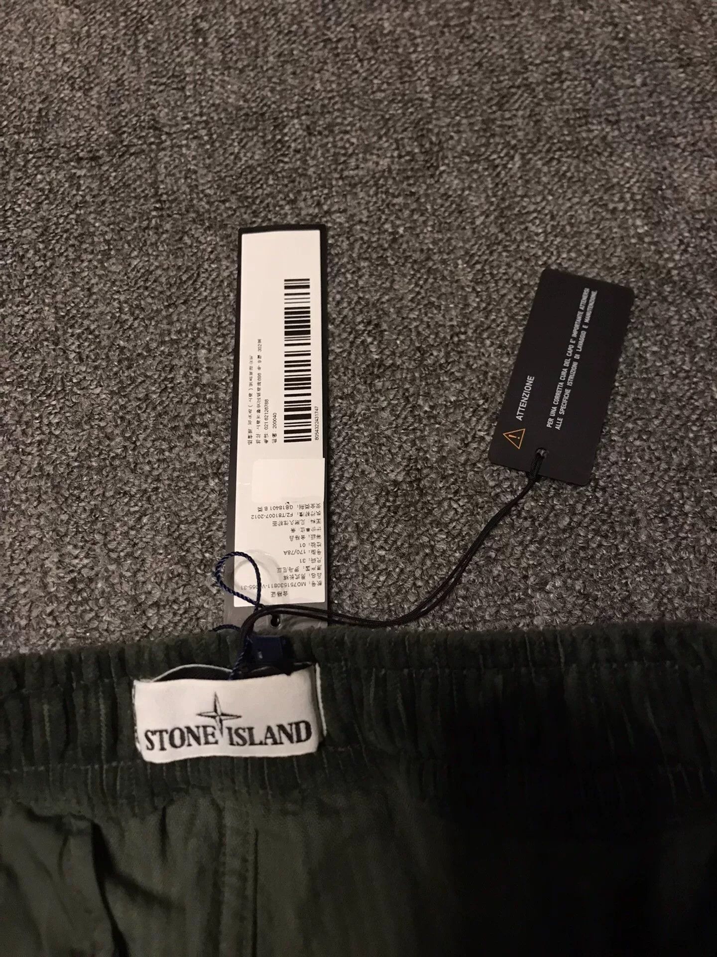 Stone Island Stone Island Olive Corduroy Military Pants Size US 31 - 5 Thumbnail