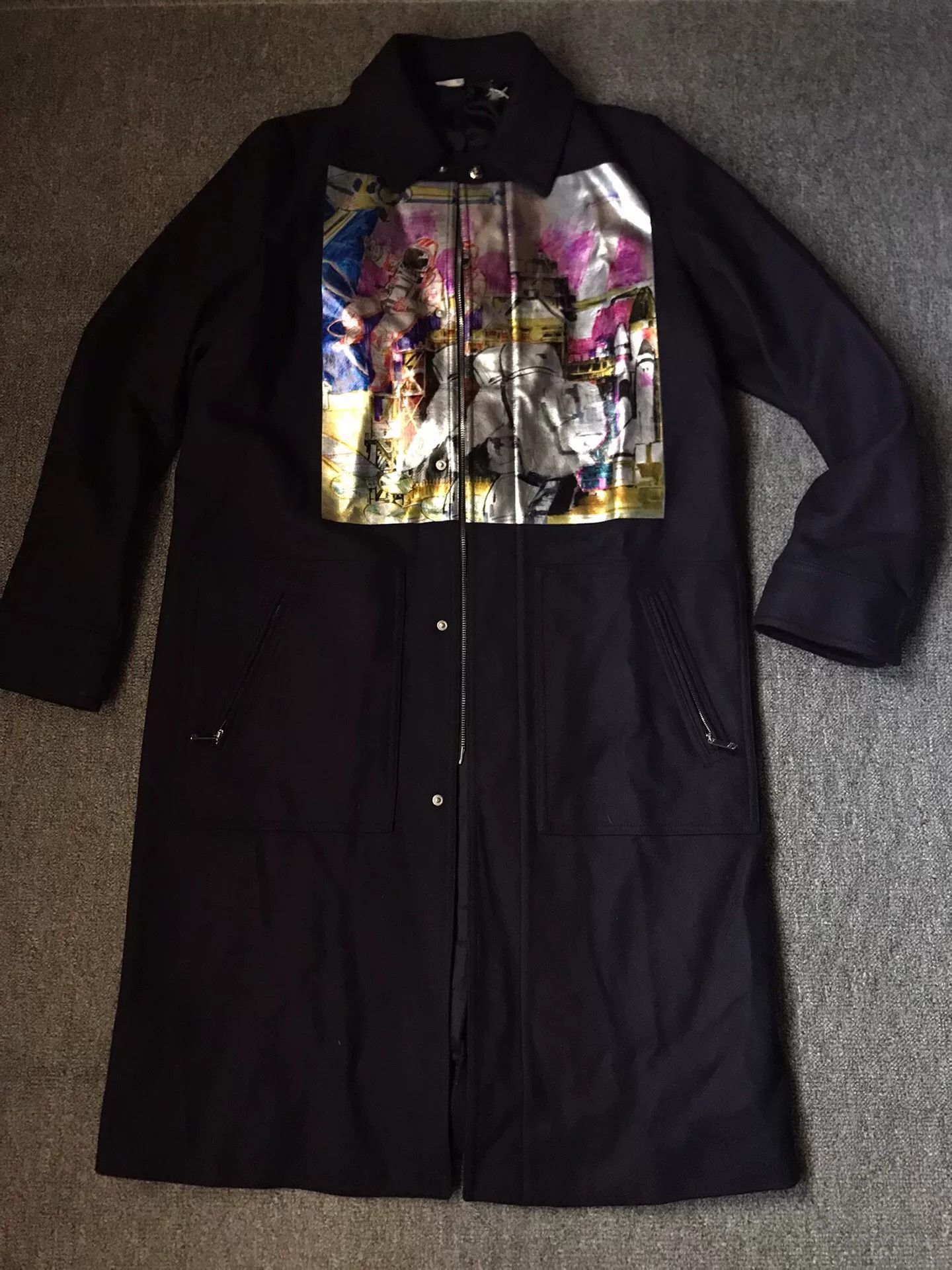 Valentino Valentino Astronaut Series Wool Coat Size US S / EU 44-46 / 1 - 3 Thumbnail