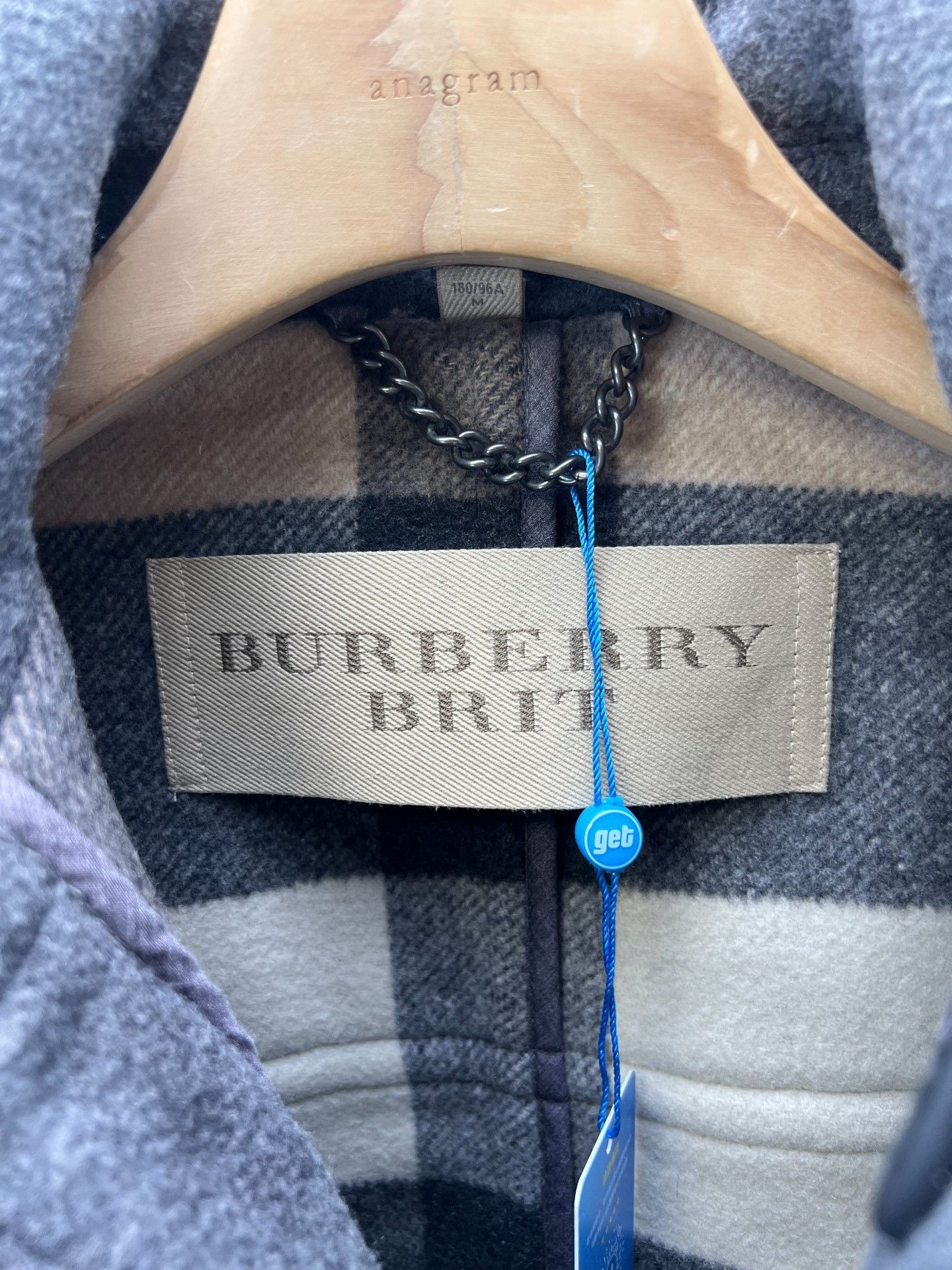 Burberry Burberry Brit Gray Wool Coat M Size US M / EU 48-50 / 2 - 3 Thumbnail