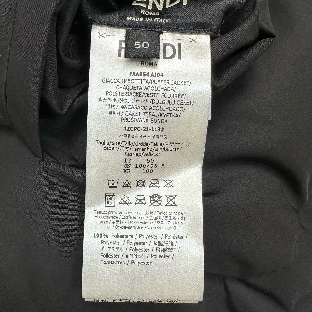 Fendi FENDI Double F Reversible Down Jacket Size US M / EU 48-50 / 2 - 5 Thumbnail