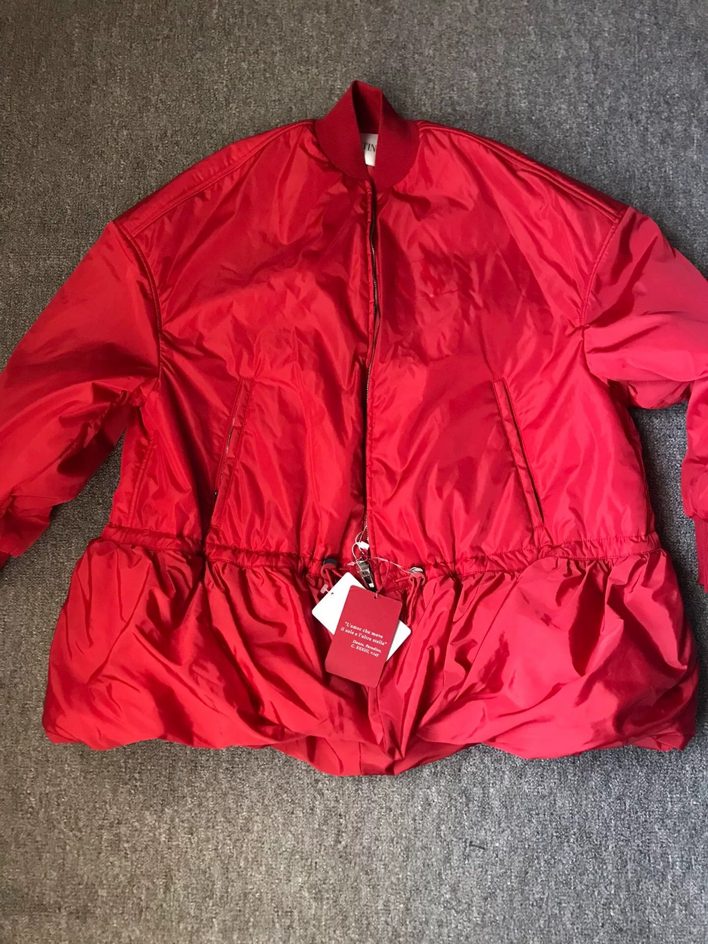 Valentino Red Valentino Cotton Baseball Collar Coat Size S / US 4 / IT 40 - 3 Thumbnail